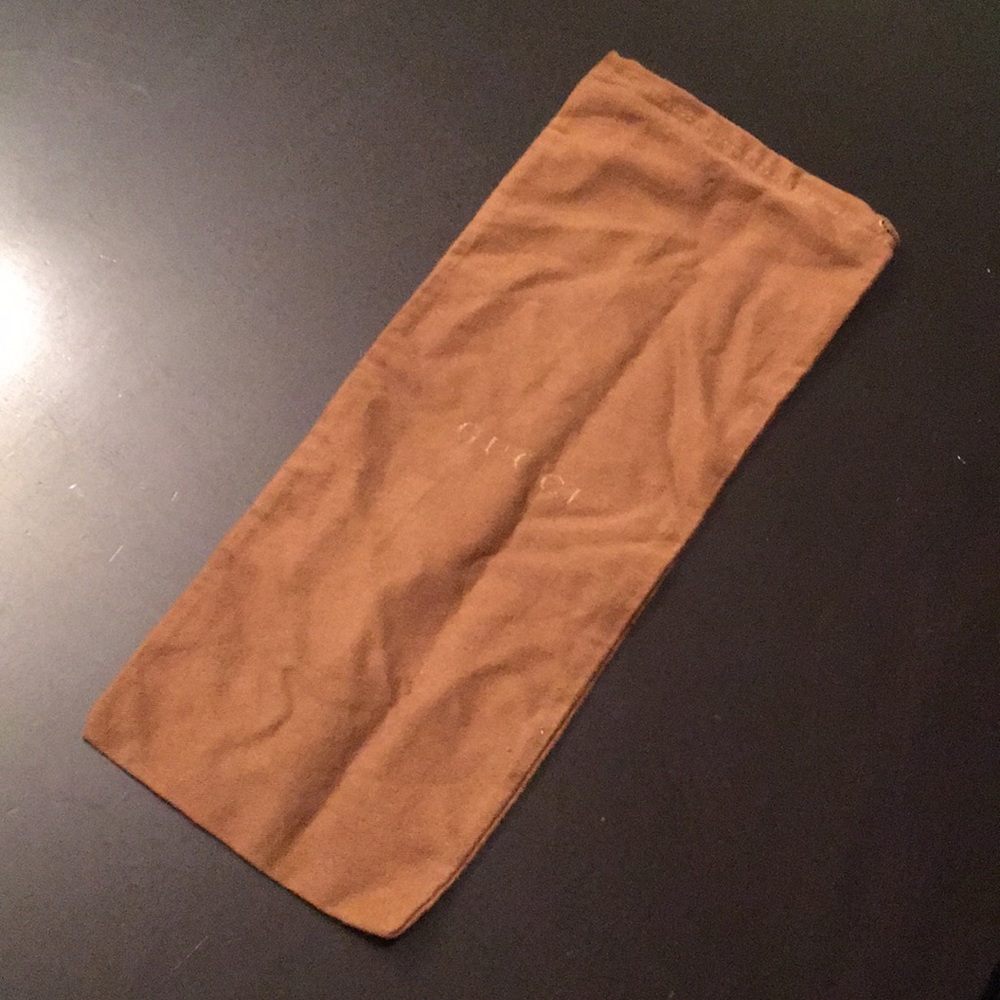 Gucci dust bag for shoe